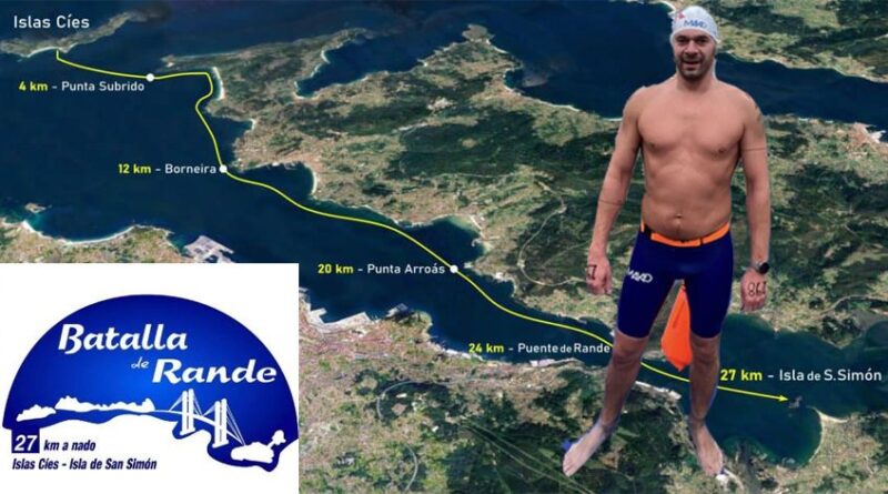 spanyol kiruccanás: Plavec Péter 27 km-t úszik
