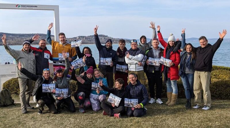 Következő Téli Balaton-átúszás -Megcsináltuk! Az öröm évről évre ugyanaz!