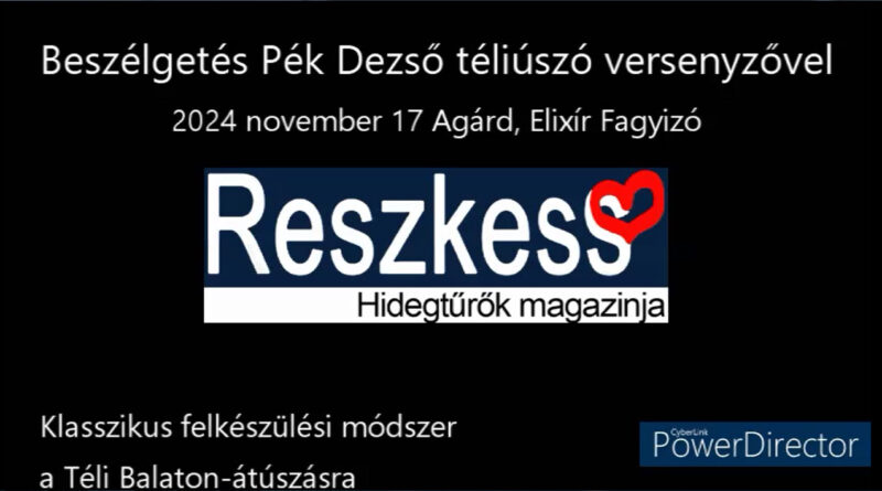 Pék Dezsővel beszélgettünk