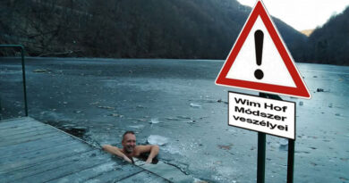 A jegesúszás és a Wim Hof Módszer veszélyei