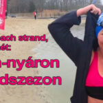 Domb Beach 6. Téli Balaton-átúszás kvalifikáció