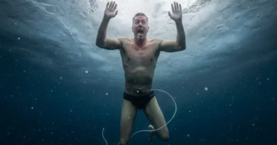 jég alatt pánikban