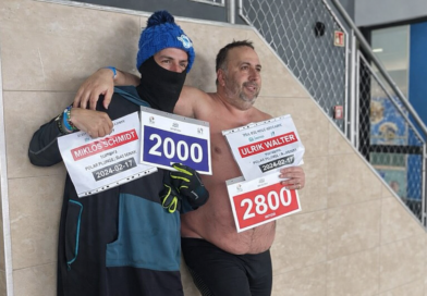 Jegersúszás rekord Schmidt Miklós és Walter Ulrik