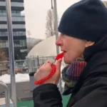 Lázár Ritra Jegesúszás versenybíró