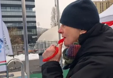 Lázár Ritra Jegesúszás versenybíró