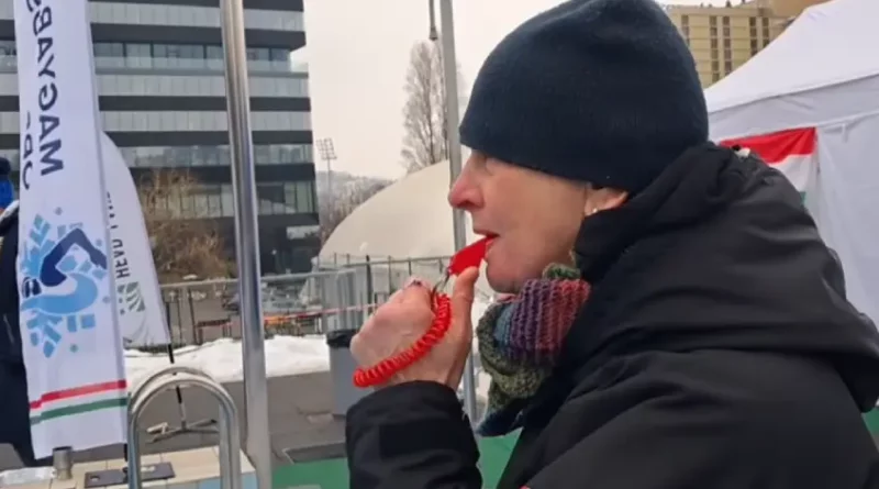 Lázár Ritra Jegesúszás versenybíró