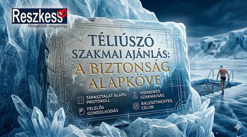 A hidegvízi úszás szabálykönyve -szerkesztői nyilatkozat