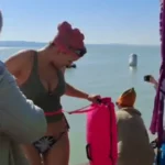 Ultratáv is volt a 6. Téli Balaton-átúszáson, oda-vissza úsztak